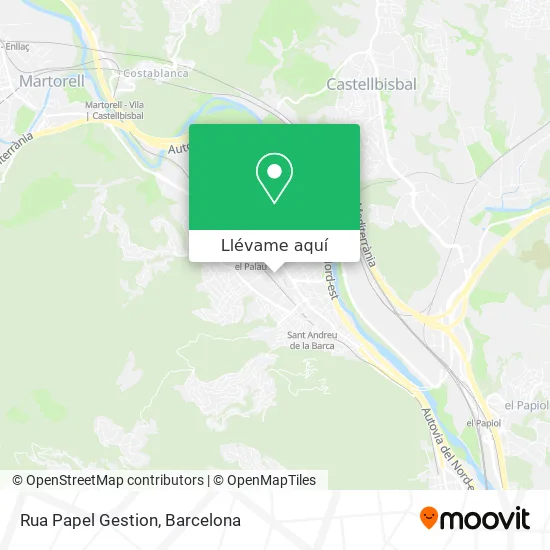 Mapa Rua Papel Gestion