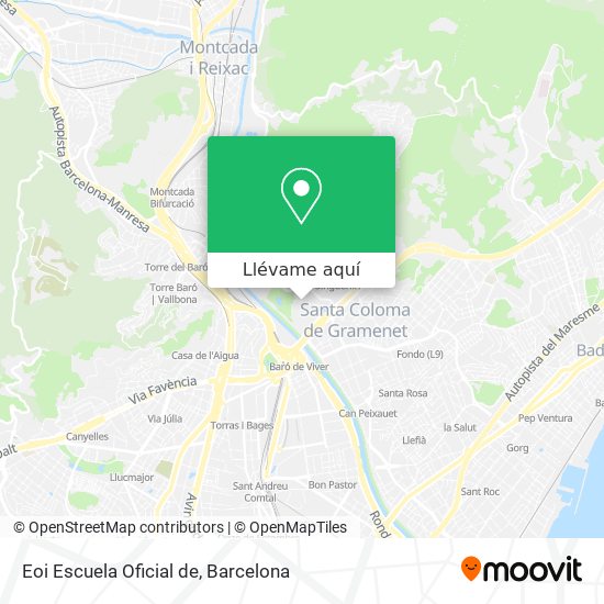 Mapa Eoi Escuela Oficial de