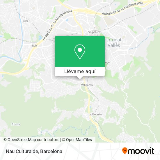 Mapa Nau Cultura de
