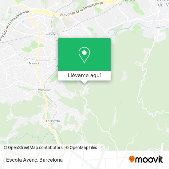 Mapa Escola Avenç