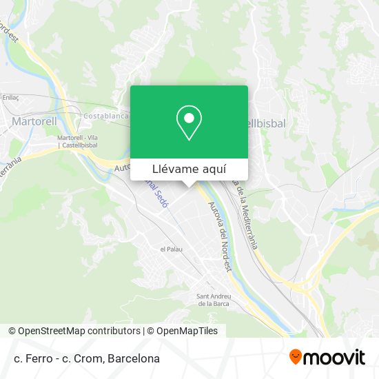 Mapa c. Ferro - c. Crom