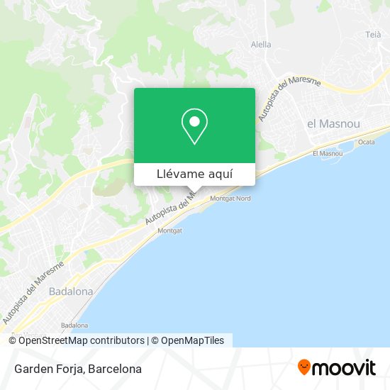 Mapa Garden Forja