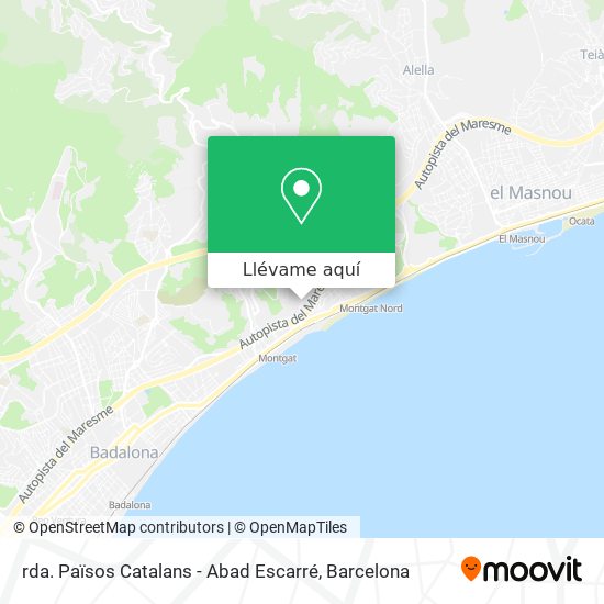 Mapa rda. Països Catalans - Abad Escarré