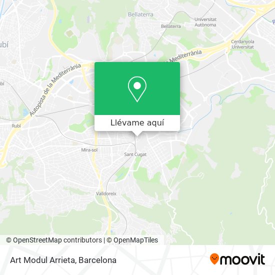 Mapa Art Modul Arrieta