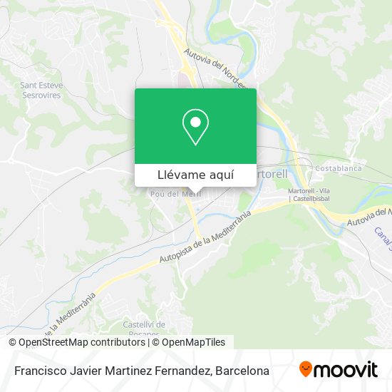 Mapa Francisco Javier Martinez Fernandez