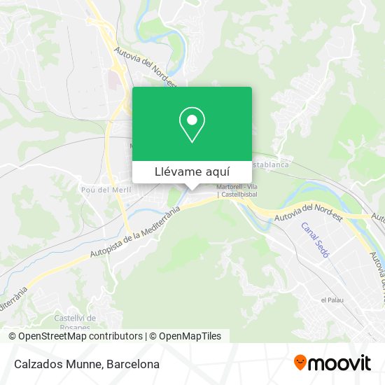 Mapa Calzados Munne