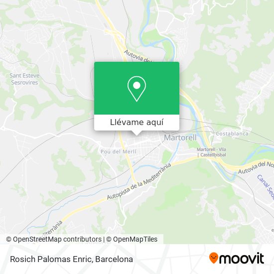 Mapa Rosich Palomas Enric