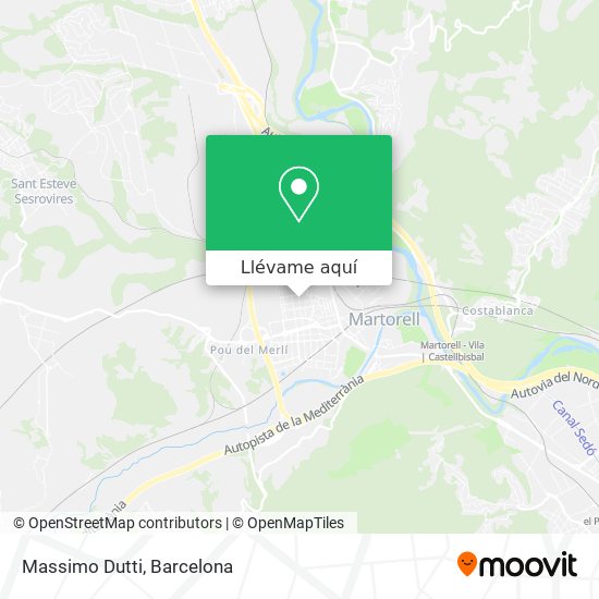 Mapa Massimo Dutti