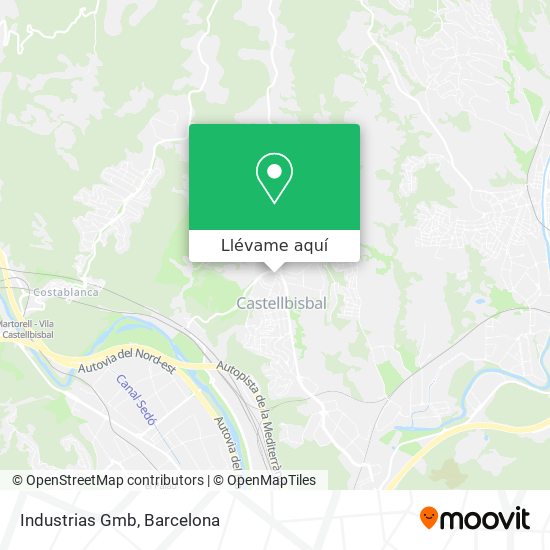 Mapa Industrias Gmb