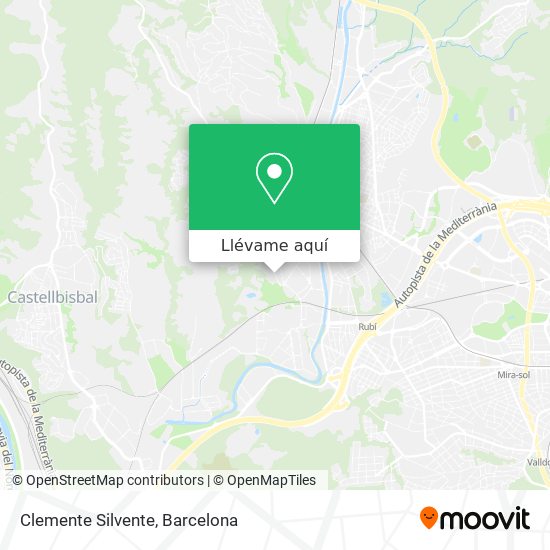 Mapa Clemente Silvente