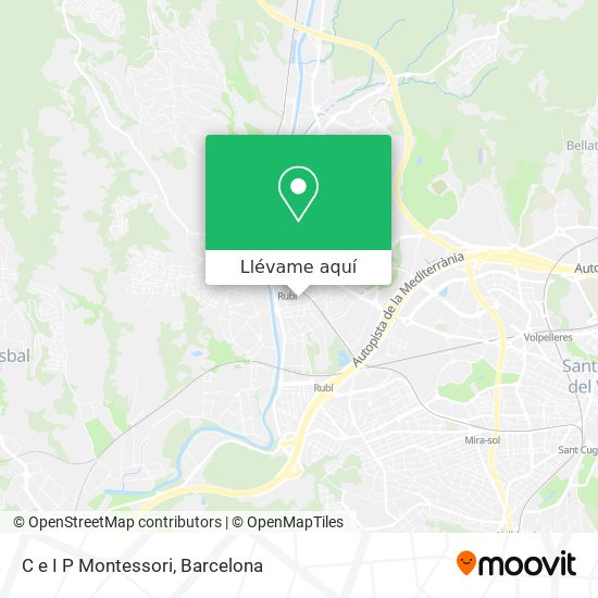 Mapa C e I P Montessori