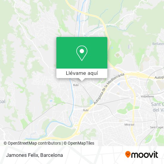 Mapa Jamones Felix