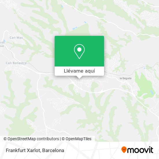 Mapa Frankfurt Xarlot