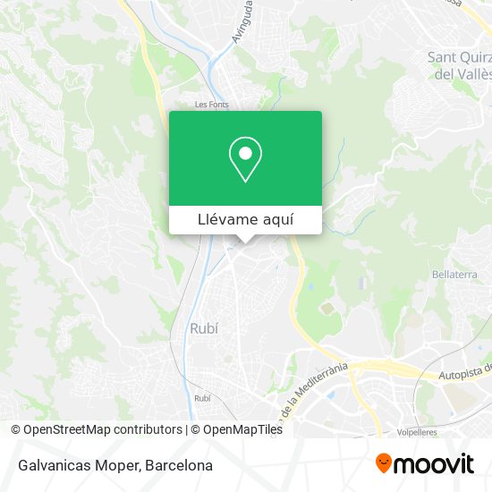 Mapa Galvanicas Moper