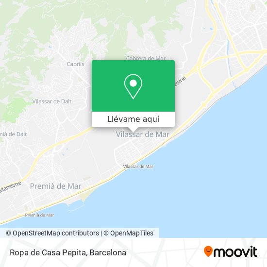 Mapa Ropa de Casa Pepita