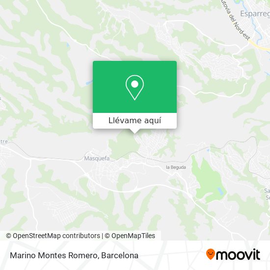 Mapa Marino Montes Romero