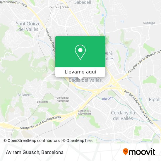 Mapa Aviram Guasch