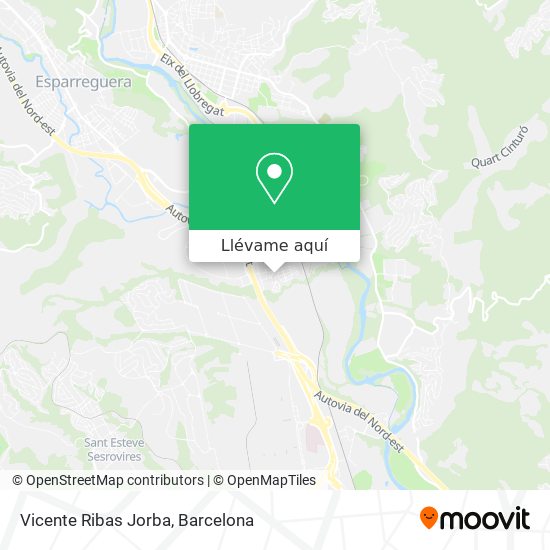 Mapa Vicente Ribas Jorba