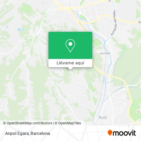 Mapa Anpol Egara