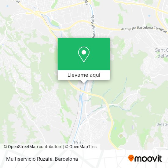 Mapa Multiservicio Ruzafa