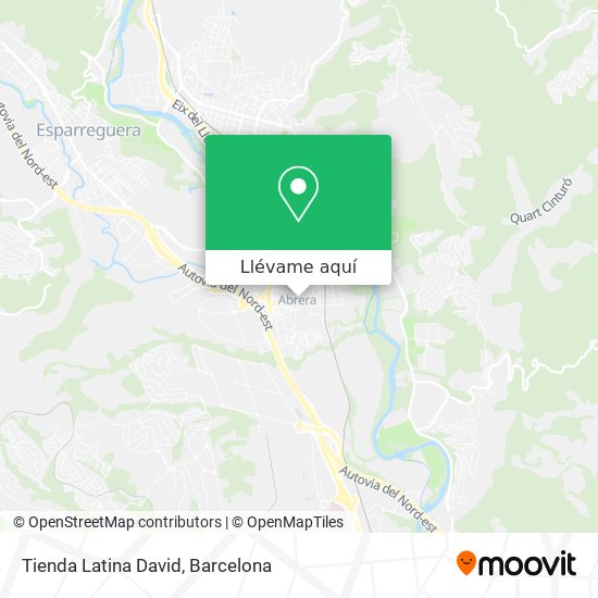 Mapa Tienda Latina David