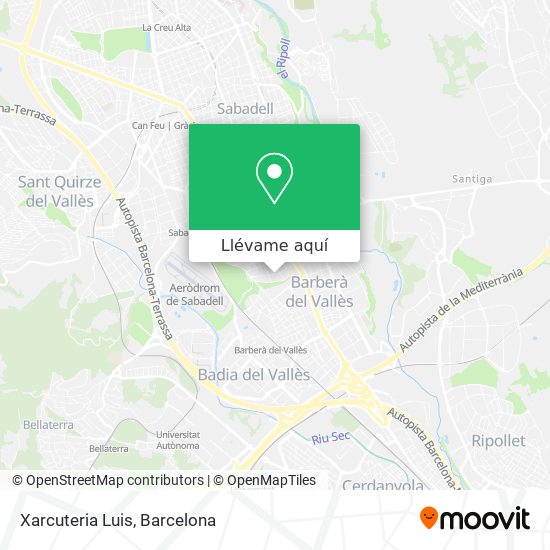 Mapa Xarcuteria Luis