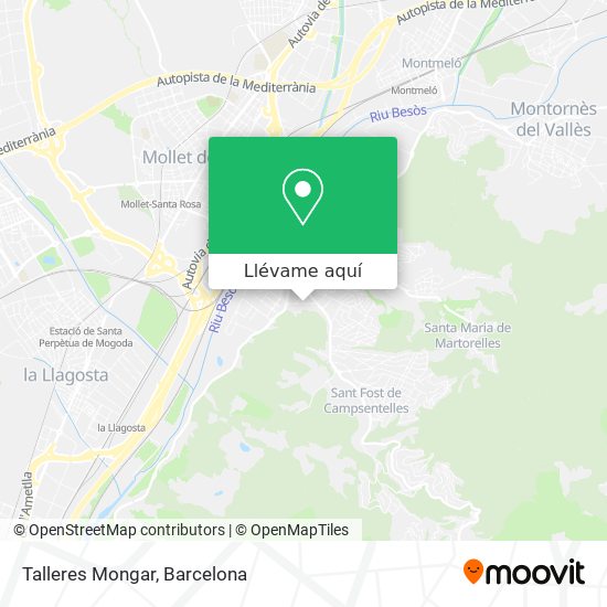 Mapa Talleres Mongar