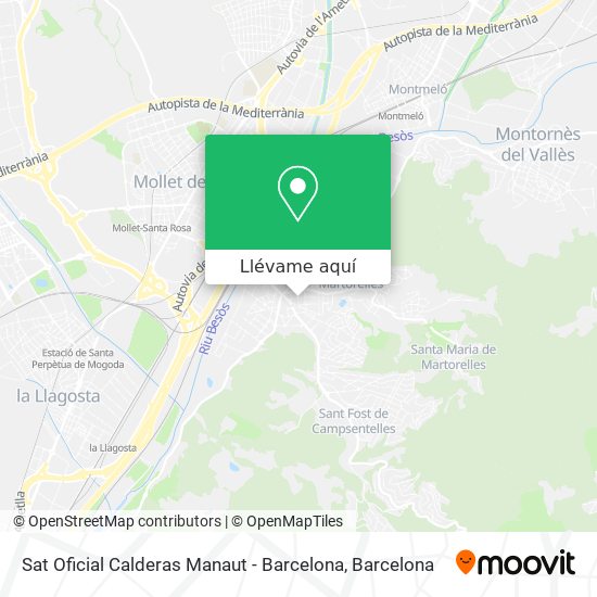 Mapa Sat Oficial Calderas Manaut - Barcelona