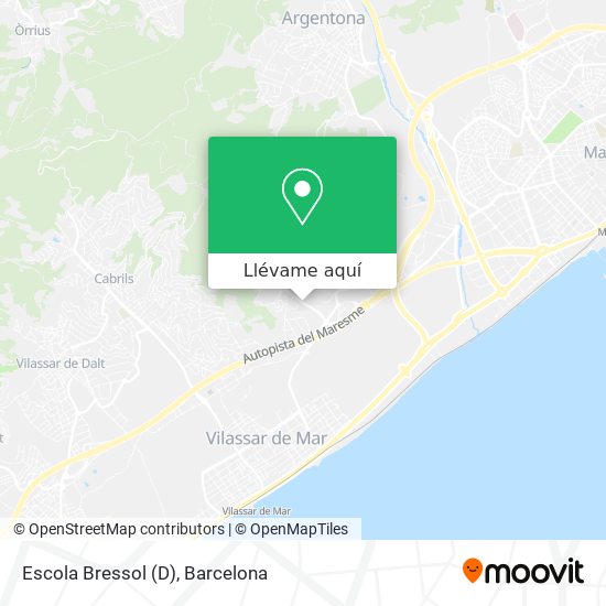 Mapa Escola Bressol (D)