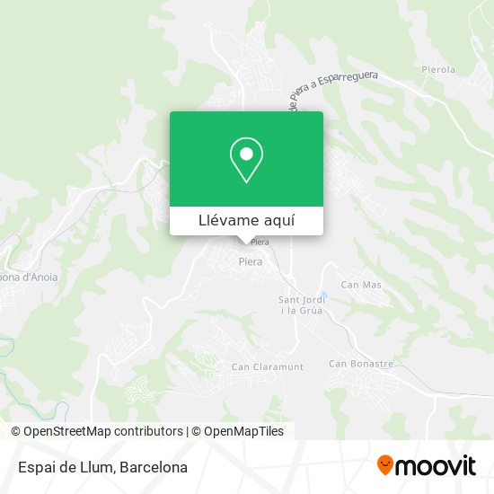 Mapa Espai de Llum