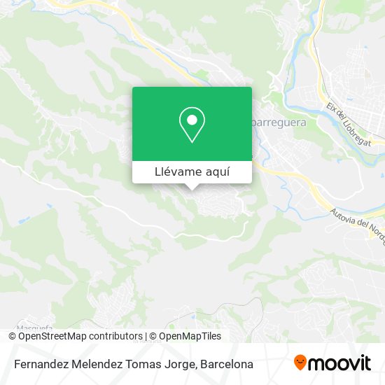 Mapa Fernandez Melendez Tomas Jorge