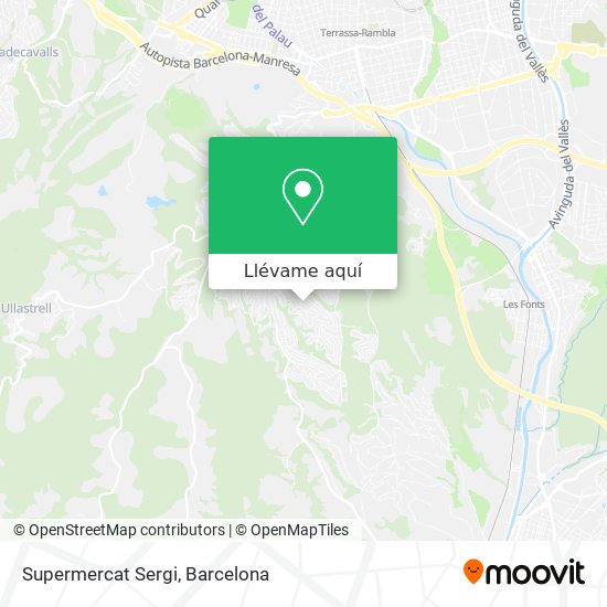 Mapa Supermercat Sergi