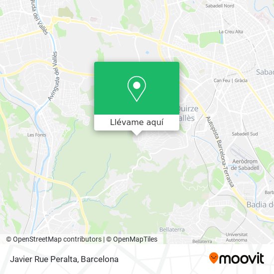 Mapa Javier Rue Peralta