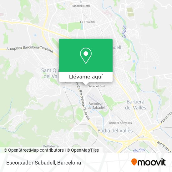 Mapa Escorxador Sabadell
