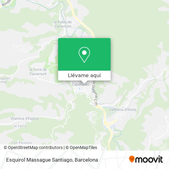 Mapa Esquirol Massague Santiago
