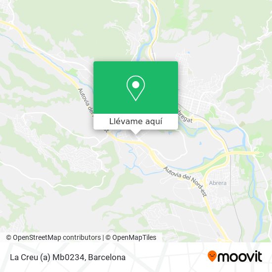 Mapa La Creu (a) Mb0234