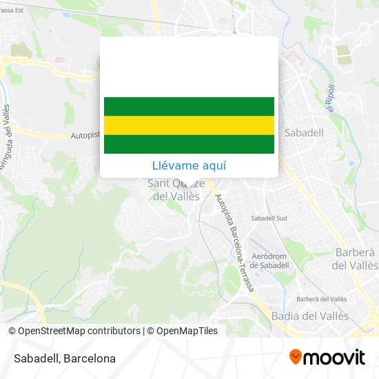 Mapa Sabadell