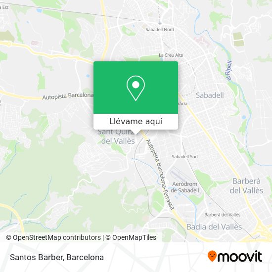 Mapa Santos Barber