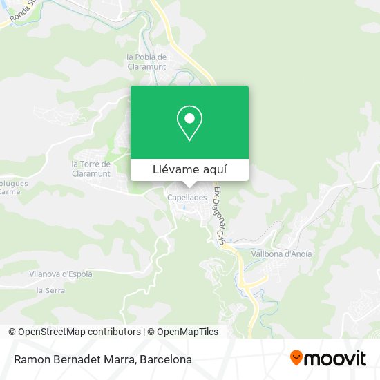 Mapa Ramon Bernadet Marra
