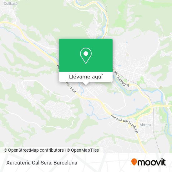 Mapa Xarcuteria Cal Sera