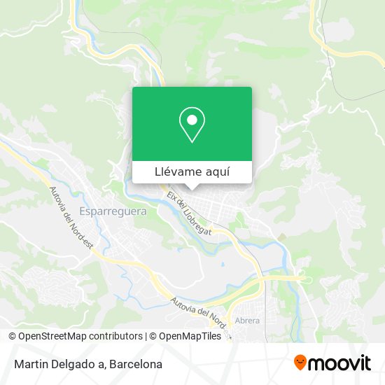 Mapa Martin Delgado a