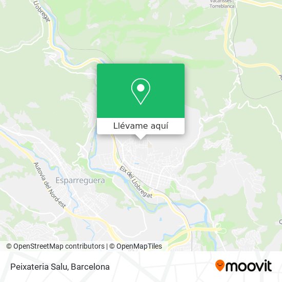 Mapa Peixateria Salu