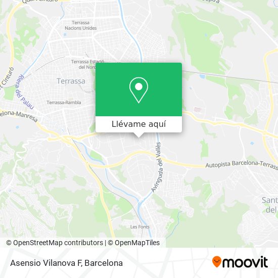 Mapa Asensio Vilanova F