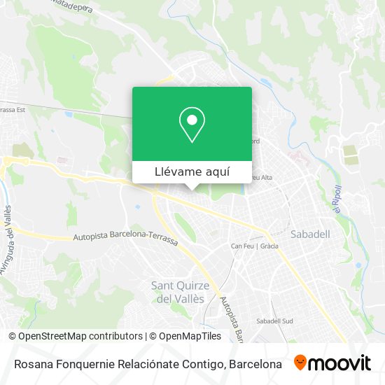 Mapa Rosana Fonquernie Relaciónate Contigo