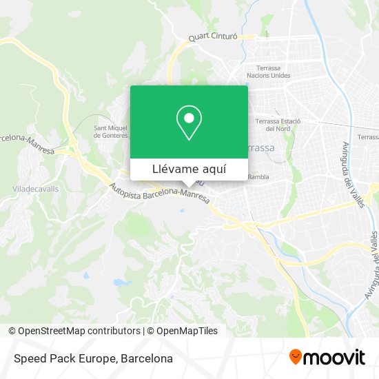 Mapa Speed Pack Europe