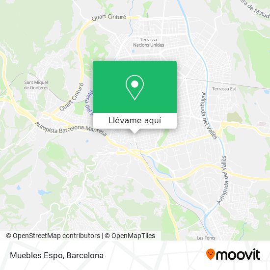 Mapa Muebles Espo