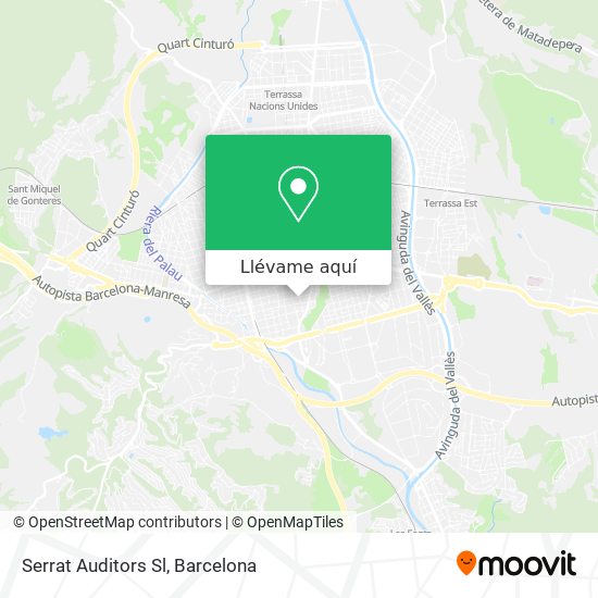 Mapa Serrat Auditors Sl
