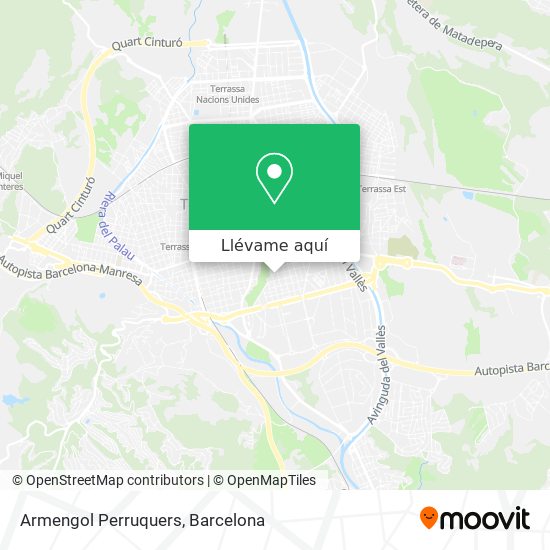 Mapa Armengol Perruquers