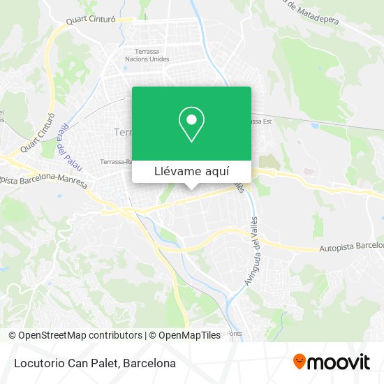 Mapa Locutorio Can Palet