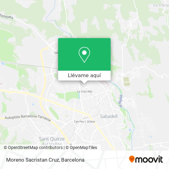 Mapa Moreno Sacristan Cruz